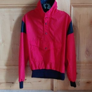 Red & Black Nylon Jacket
